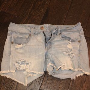Jean shorts - midi style